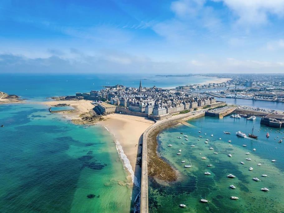 Petite Maison Situee Entre Saint-Malo Et Cancale Ngoại thất bức ảnh